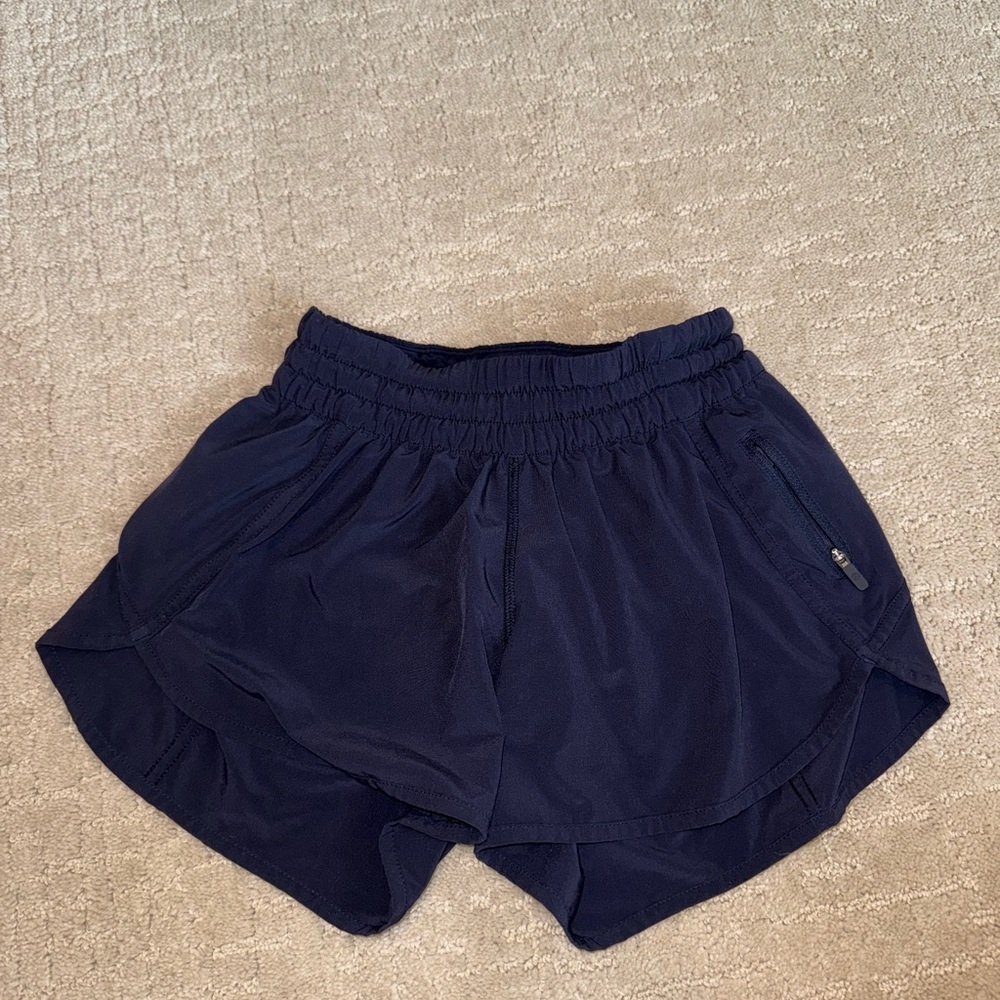 Lululemon Athletica Blue Athletic Hottie Hot shorts